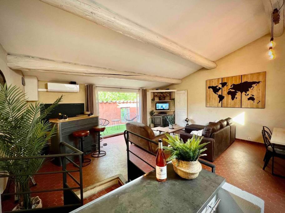 Charmant Appartement Bedoin Exterior photo